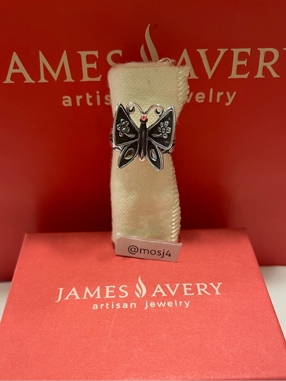 James Avery Mariposa Ring